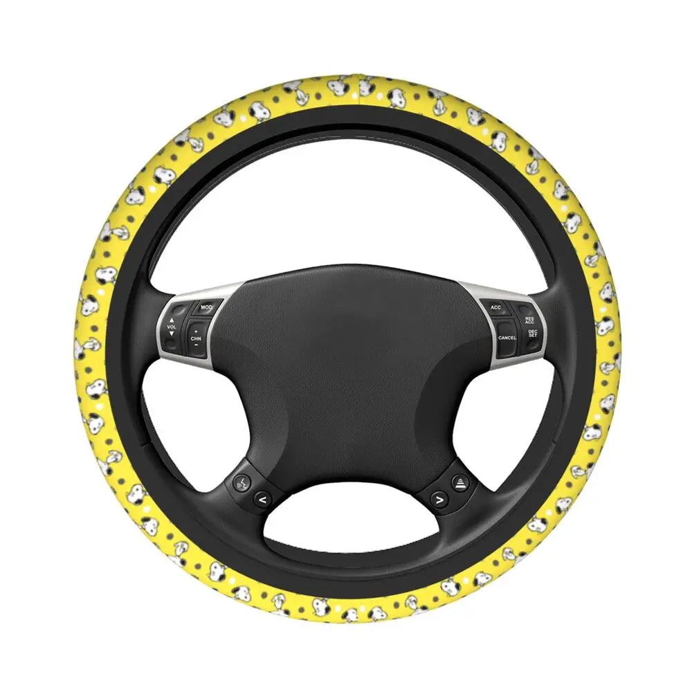 Snoopy Steering Wheel Cover 🐶