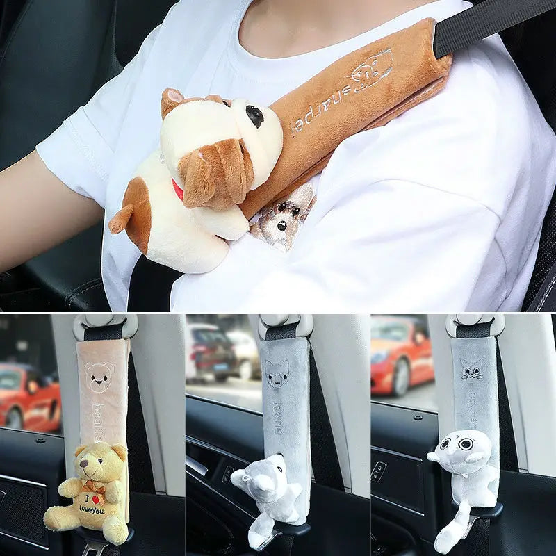 Universal PU Leather Seat Belt Cushion