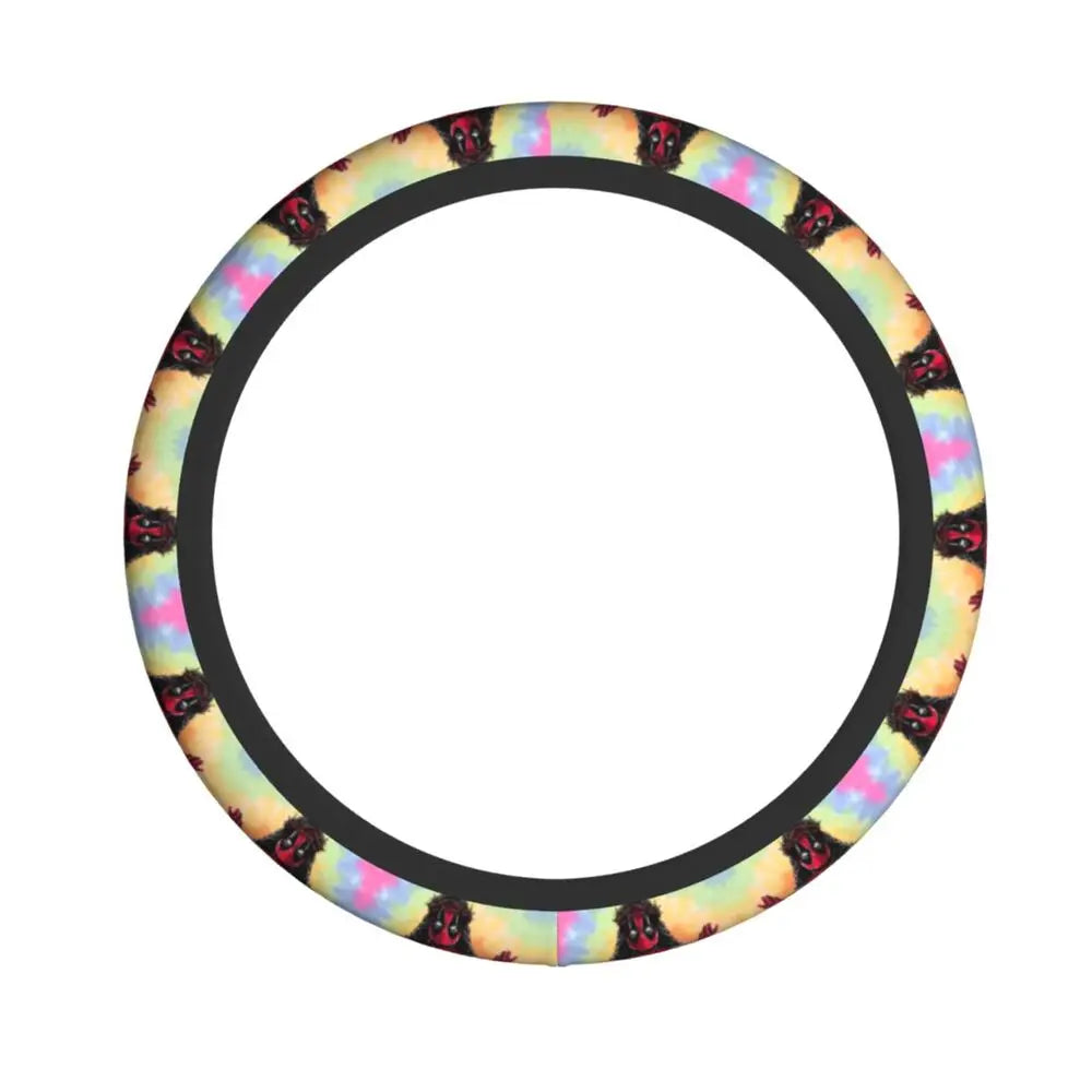 Deadpool & Wolverine Steering Wheel Cover 🖤