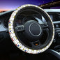 38cm Piet Mondrian Minimalist De Stijl Steering Wheel Cover