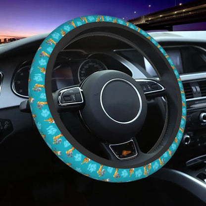 Simba & Nala Steering Wheel Cover