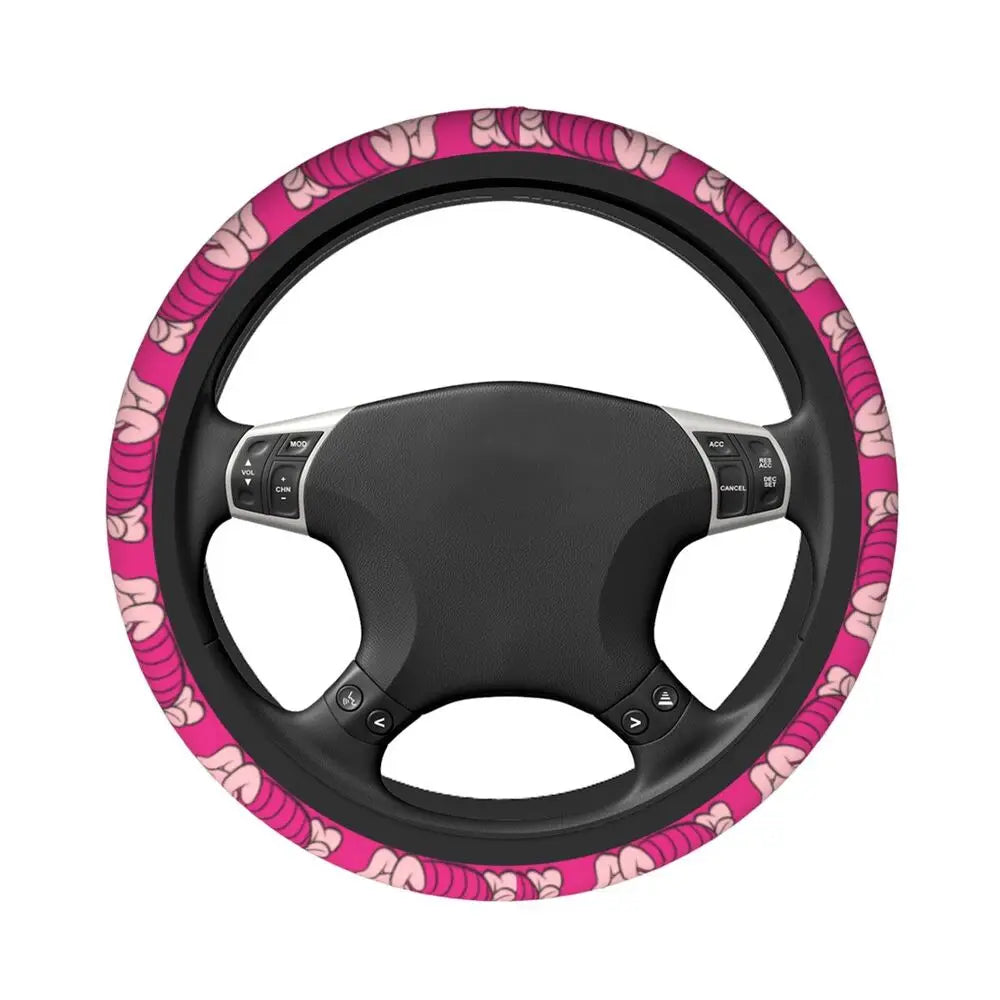 Kawaii Piglet Steering Wheel Cover 🐷