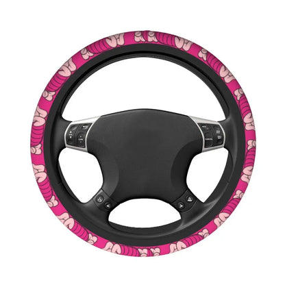 Kawaii Piglet Steering Wheel Cover 🐷