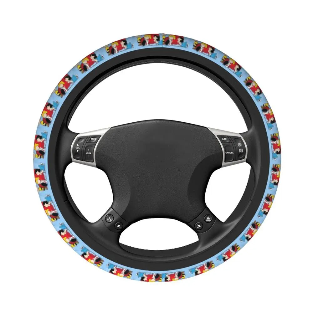 Snoopy Steering Wheel Cover 🐶