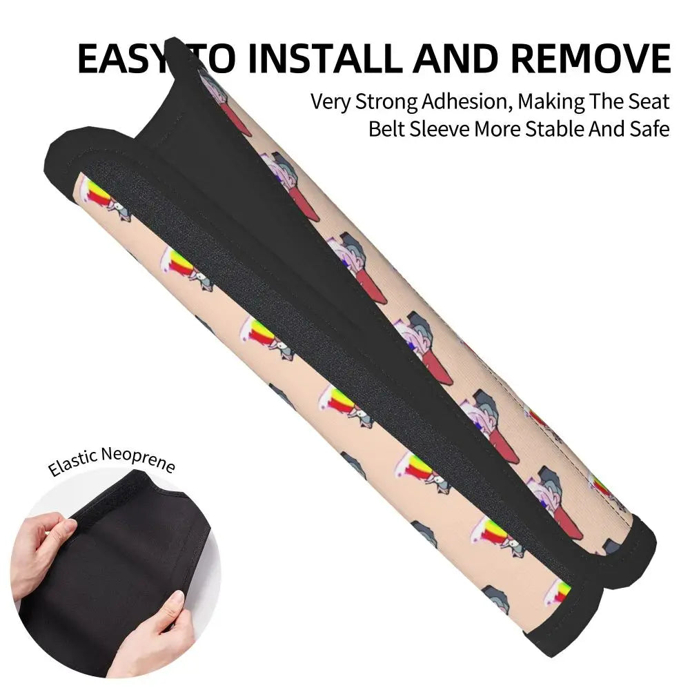 Custom Gravity Falls Anime Car Seat Belt Pads