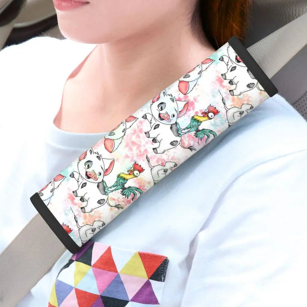 Moana Seat Belt Shoulder Pads (2 Pack)