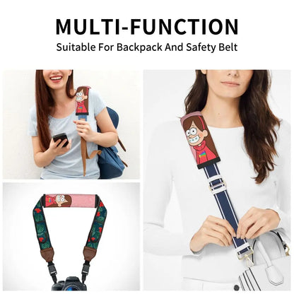 Custom Gravity Falls Anime Car Seat Belt Pads