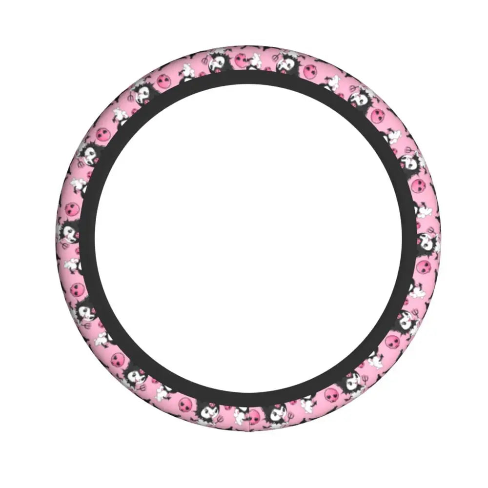Kuromi Steering Wheel Cover 🖤
