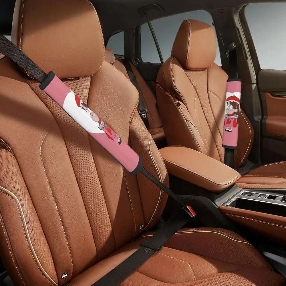 Custom Gravity Falls Anime Car Seat Belt Pads