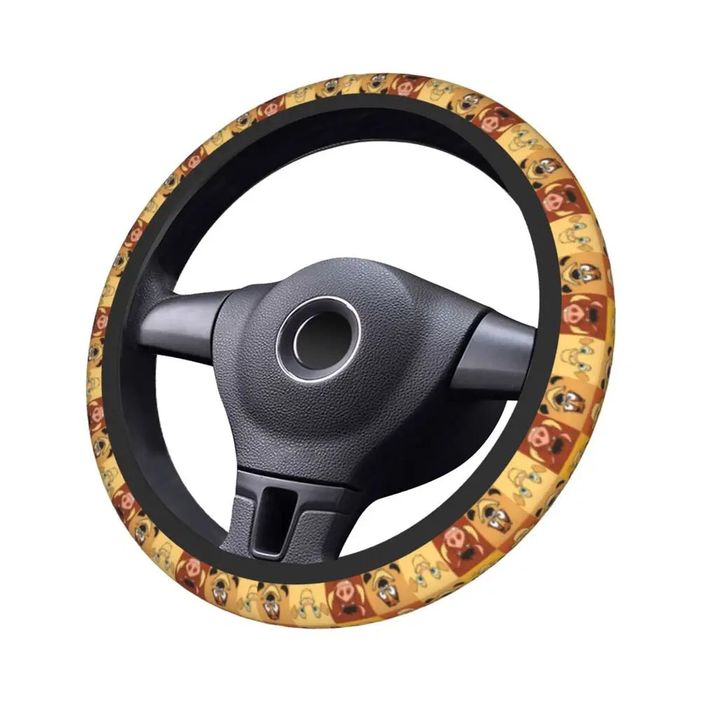 Simba & Nala Steering Wheel Cover