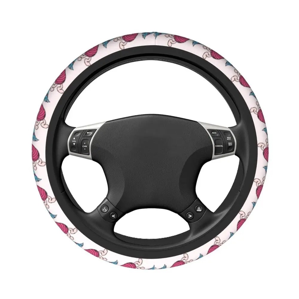 Kawaii Piglet Steering Wheel Cover 🐷