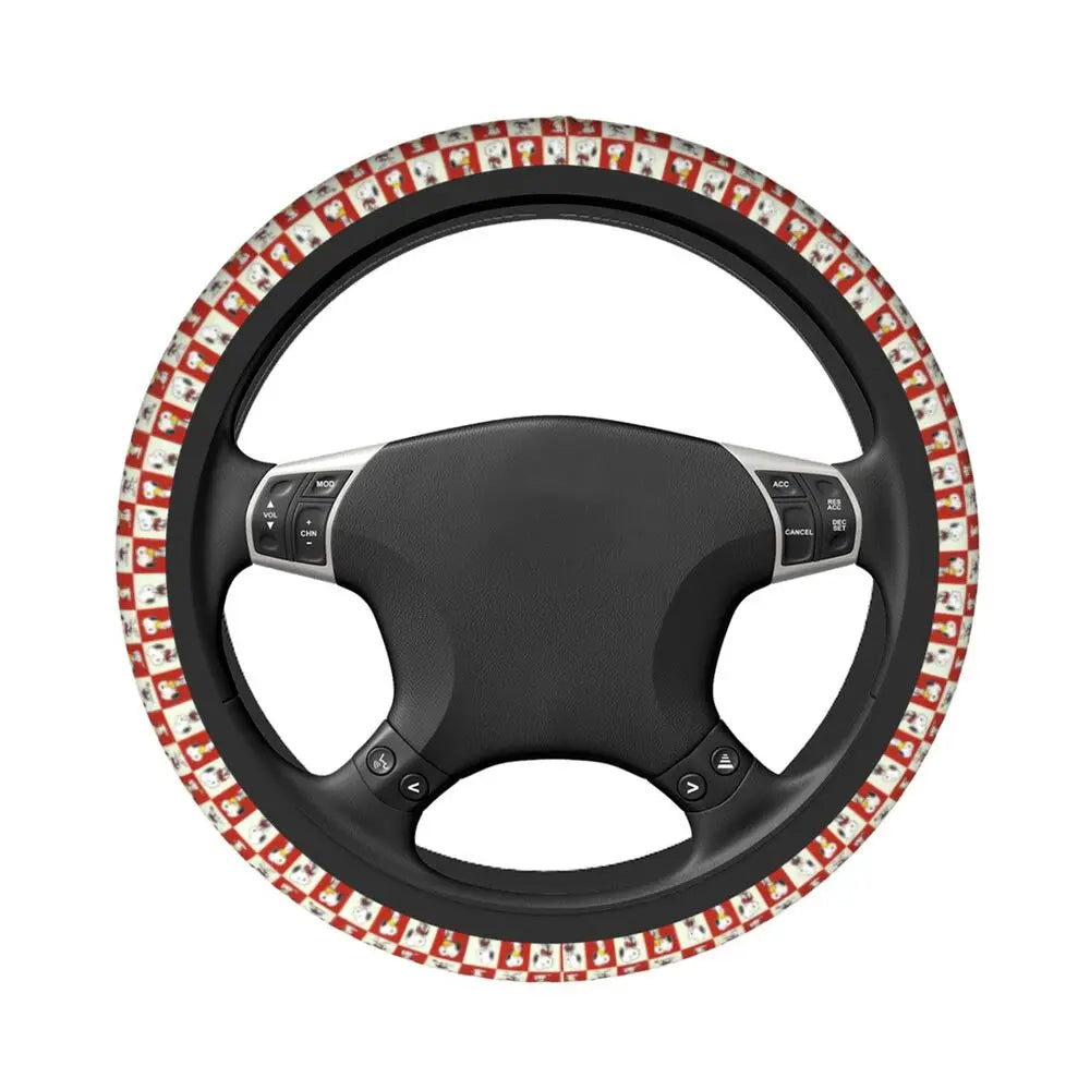 Snoopy Steering Wheel Cover 🐶
