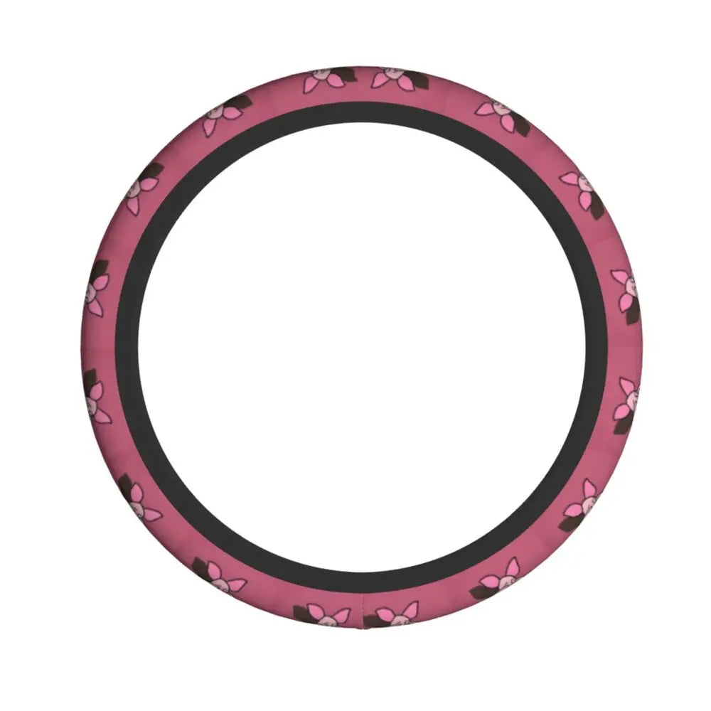 Kawaii Piglet Steering Wheel Cover 🐷