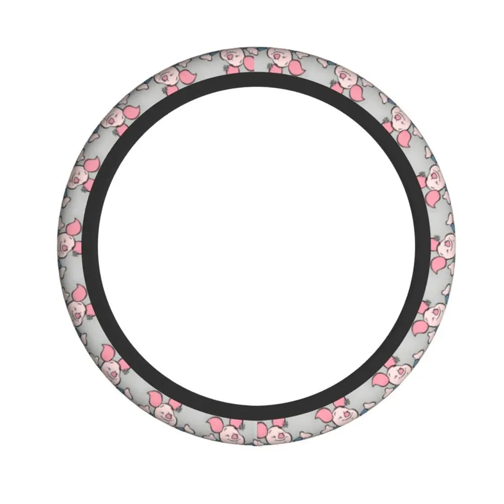 Kawaii Piglet Steering Wheel Cover 🐷