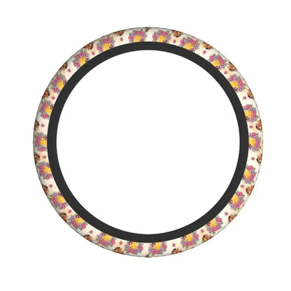 Simba & Nala Steering Wheel Cover