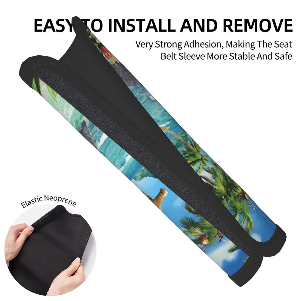 Moana Seat Belt Shoulder Pads (2 PCS)