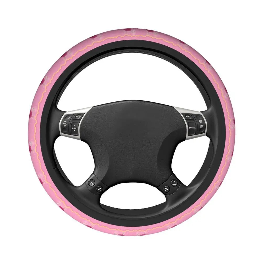 Kawaii Piglet Steering Wheel Cover 🐷