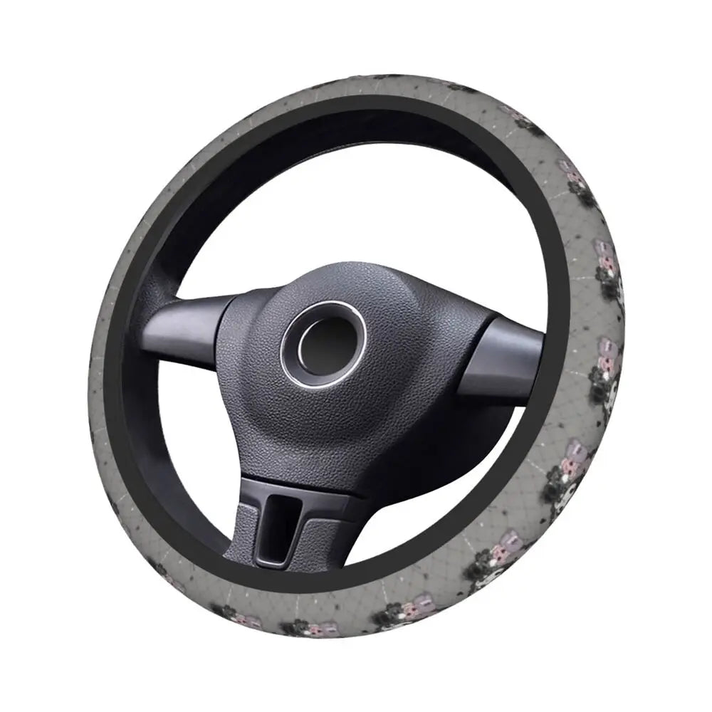 Kuromi Steering Wheel Cover 🖤