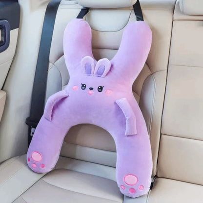 Cartoon Car Headrest Pillow 💤