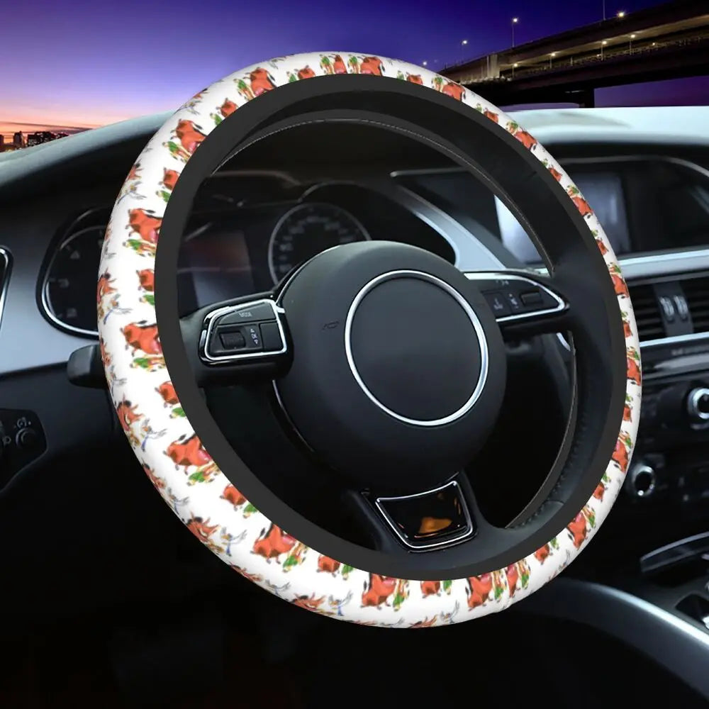 Simba & Nala Steering Wheel Cover