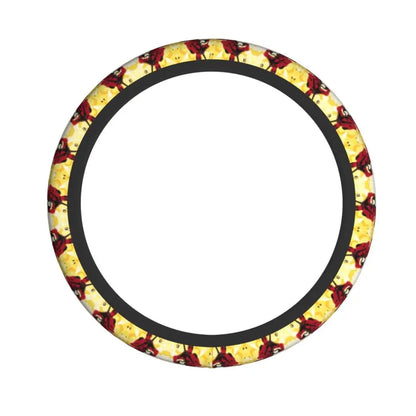 Deadpool & Wolverine Steering Wheel Cover 🖤