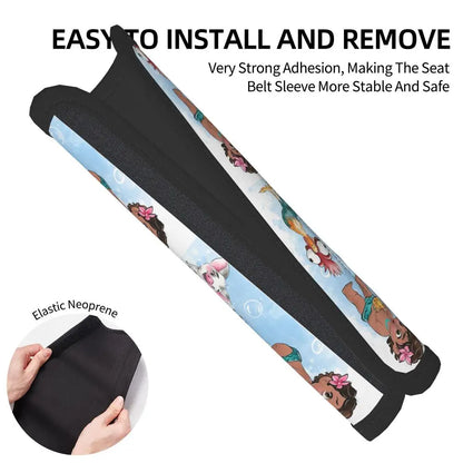 Moana Seat Belt Shoulder Pads (2 Pack)