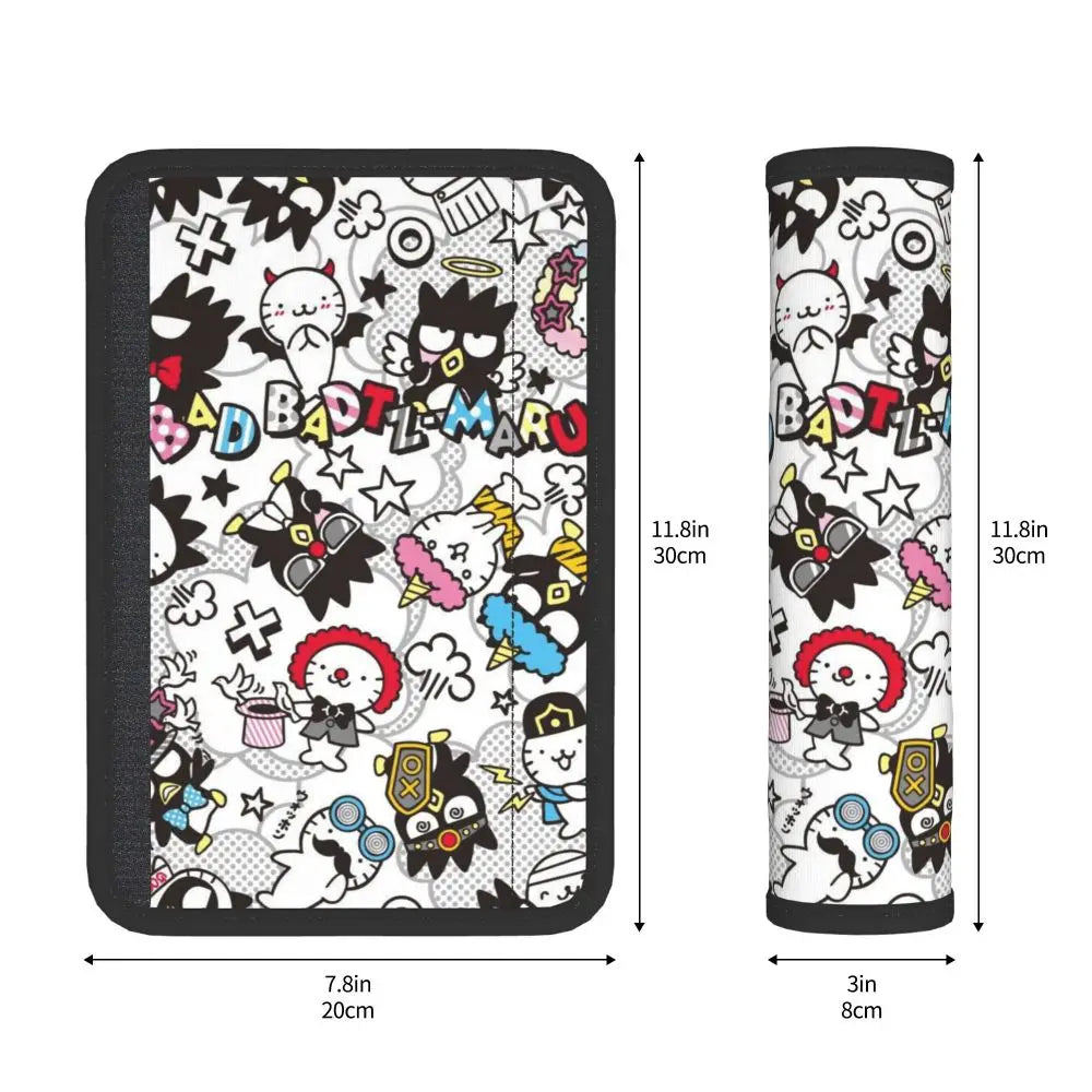 BADBADTZ-MARU Car Seat Belt Pads (2 Pack)