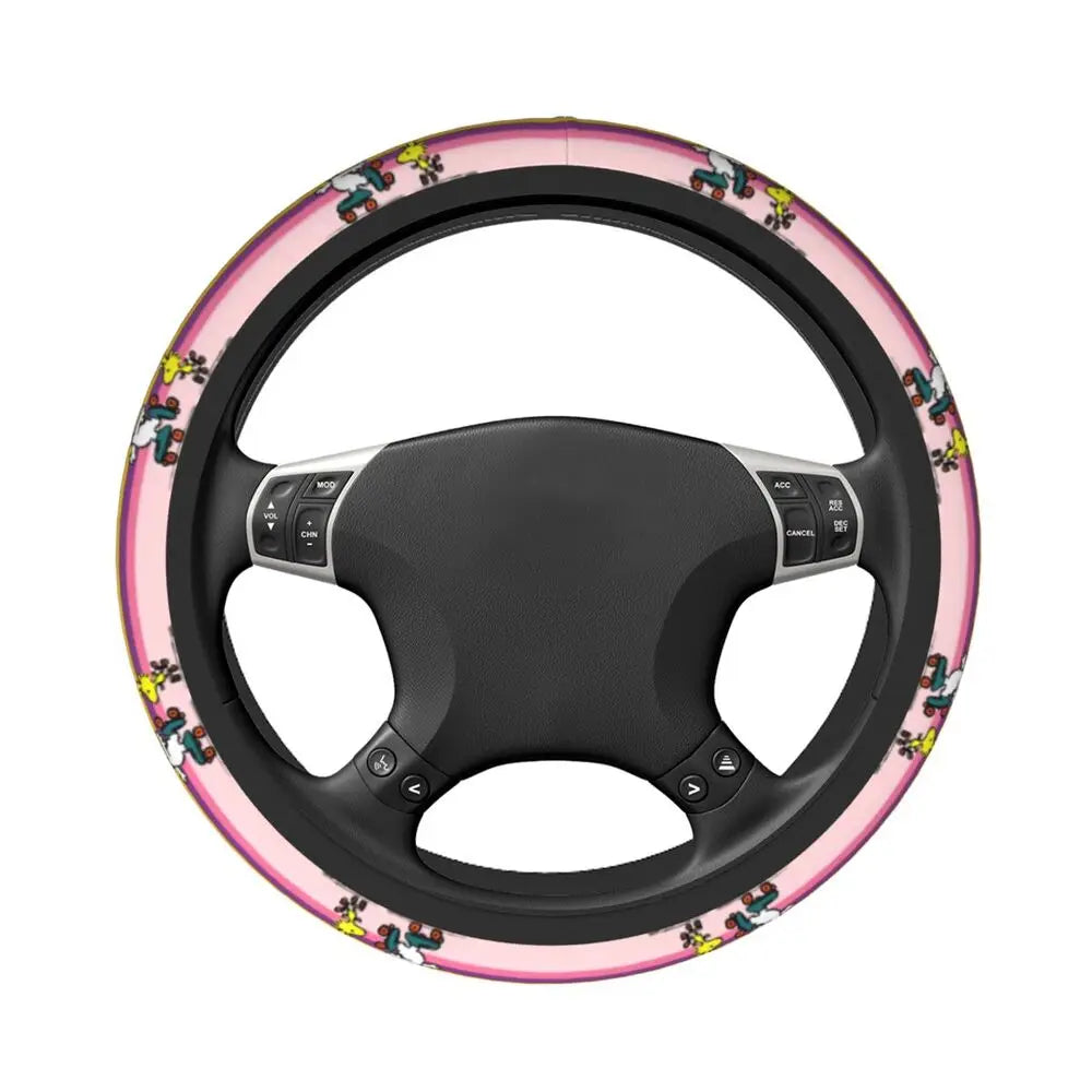 Snoopy Steering Wheel Cover 🐶