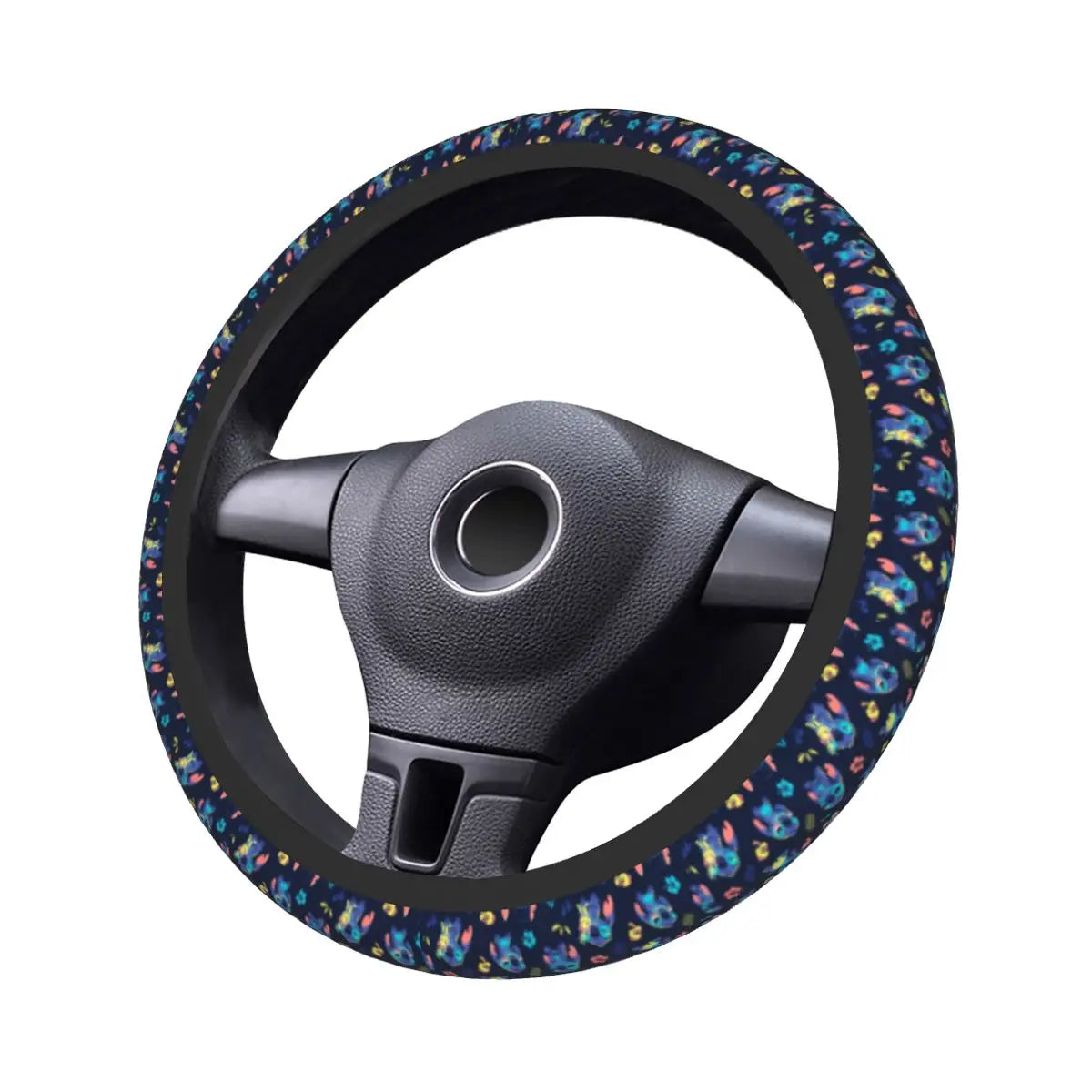 Stitch Cartoon Steering Wheel Cover 💙