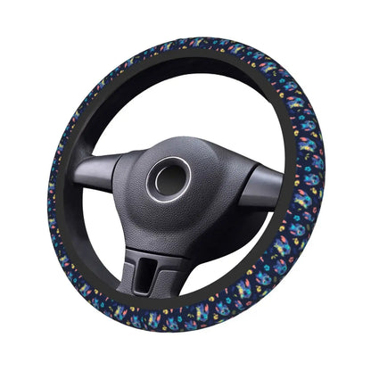 Stitch Cartoon Steering Wheel Cover 💙