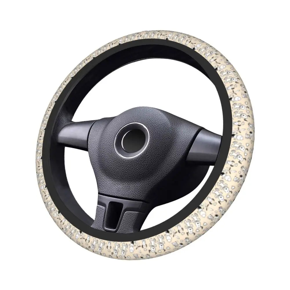 Snoopy Steering Wheel Cover 🐶
