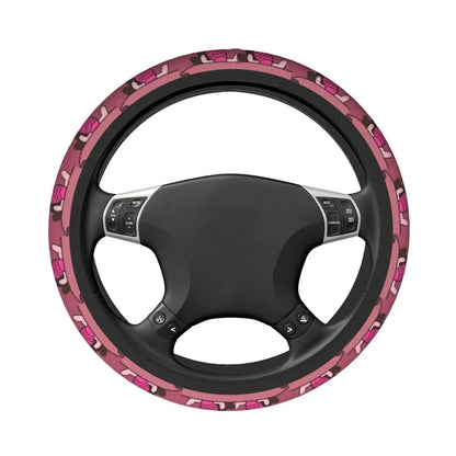 Kawaii Piglet Steering Wheel Cover 🐷