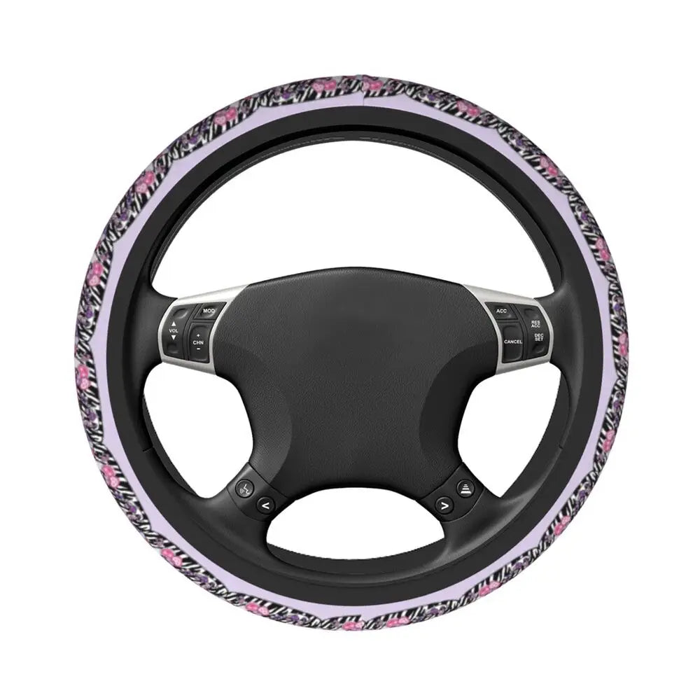 Kuromi Steering Wheel Cover 🖤