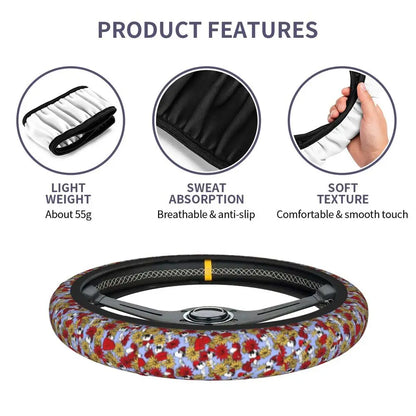 Snoopy Steering Wheel Cover 🐶