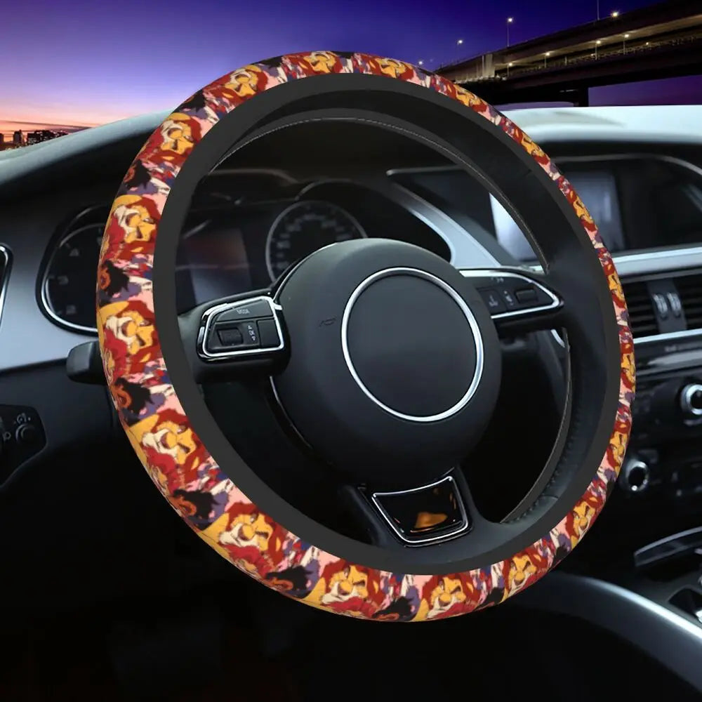 Simba & Nala Steering Wheel Cover