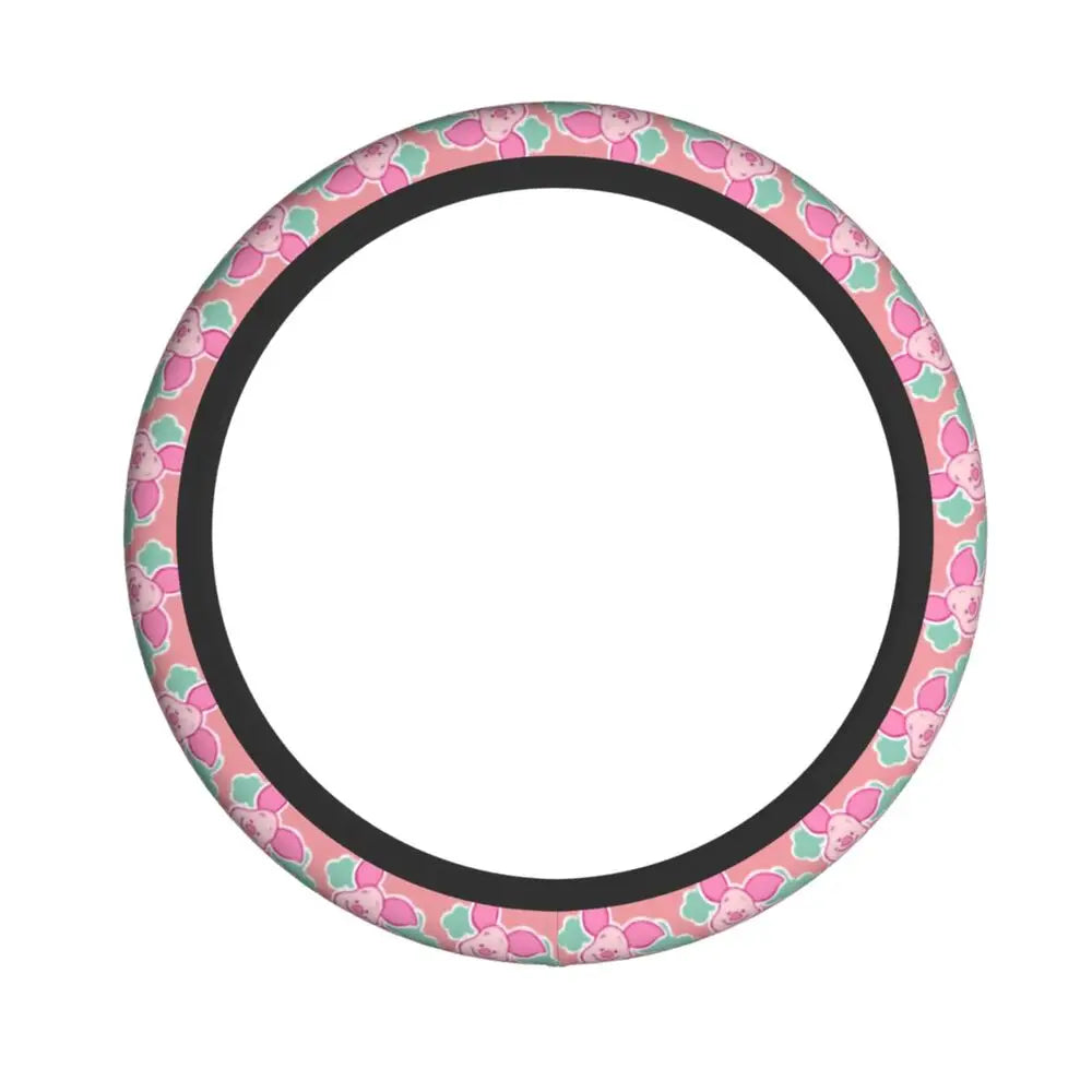 Kawaii Piglet Steering Wheel Cover 🐷
