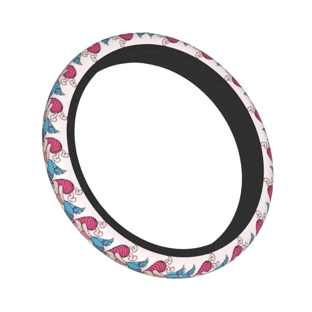 Kawaii Piglet Steering Wheel Cover 🐷