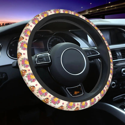 Simba & Nala Steering Wheel Cover